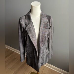 Liverpool Los Angeles Plaid Boyfriend Blazer